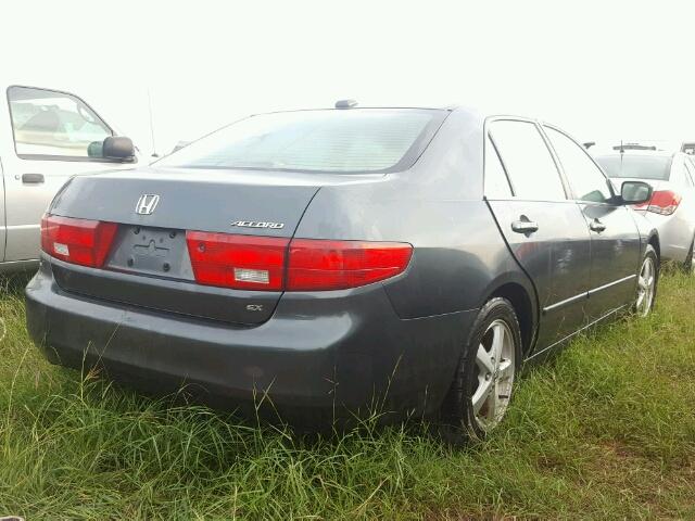 1HGCM56885A021807 - 2005 HONDA ACCORD GRAY photo 4