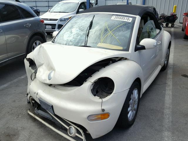 3VWCM31Y85M312365 - 2005 VOLKSWAGEN NEW BEETLE 棕色 照片 2