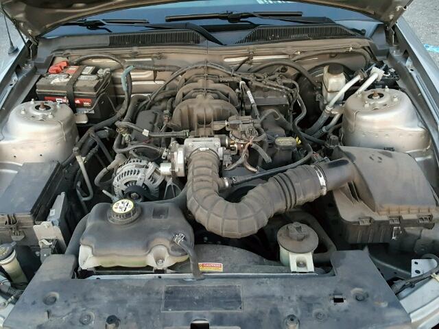 1ZVHT84N395118801 - 2009 FORD MUSTANG SILVER photo 7