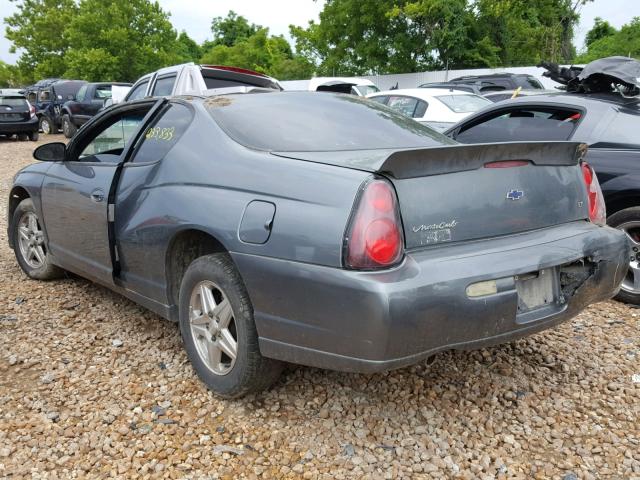 2G1WX12K959163990 - 2005 CHEVROLET MONTE CARL BLUE photo 3