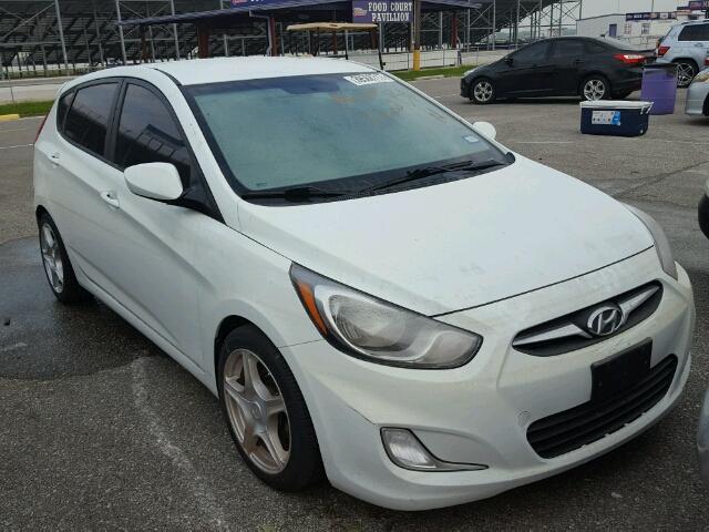 KMHCU5AE3CU003279 - 2012 HYUNDAI ACCENT GLS WHITE photo 1