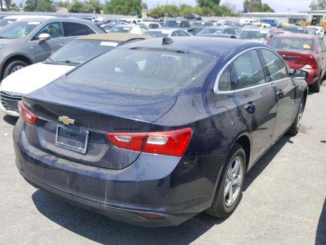 1G1ZB5ST0HF198411 - 2017 CHEVROLET MALIBU LS BLUE photo 4