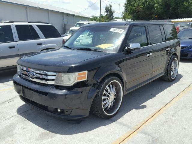 2FMDK53C89BA07039 - 2009 FORD FLEX LIMIT BLACK photo 2