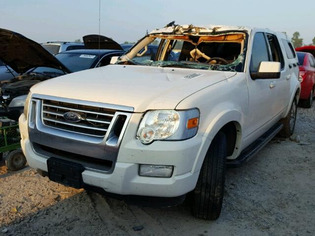 1FMEU3DE7AUA00570 - 2010 FORD EXPLORER S WHITE photo 2