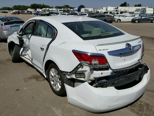 1G4GA5GR8DF197009 - 2013 BUICK LACROSSE WHITE photo 3