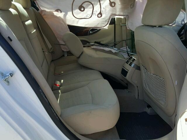 1G4GA5GR8DF197009 - 2013 BUICK LACROSSE WHITE photo 6