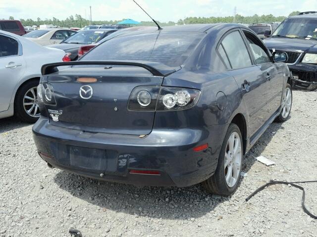 JM1BK323981177535 - 2008 MAZDA 3 S GRAY photo 4