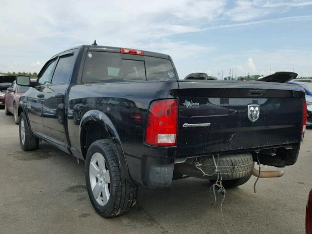 1C6RR6TT5ES348496 - 2014 RAM 1500 BLACK photo 3