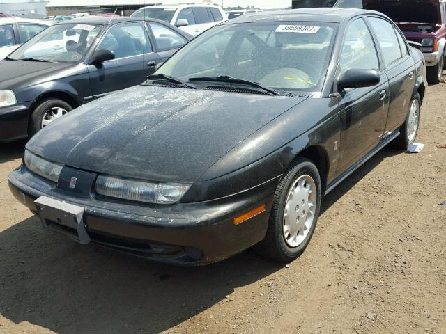 1G8ZJ5273VZ349386 - 1997 SATURN SL2 GREEN photo 2