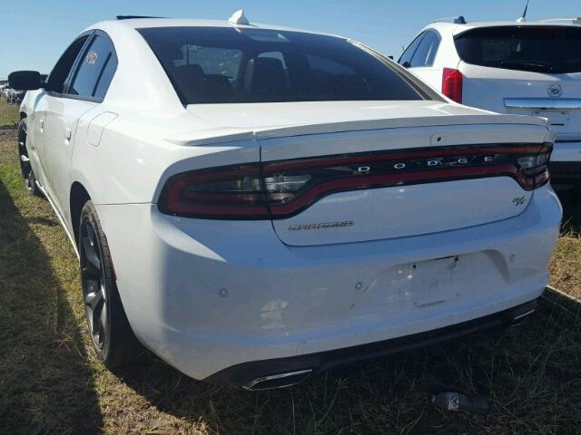 2C3CDXCTXFH784664 - 2015 DODGE CHARGER R/ WHITE photo 3