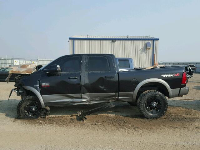 3D7TT2CT5AG149349 - 2010 DODGE RAM 2500 BLACK photo 9