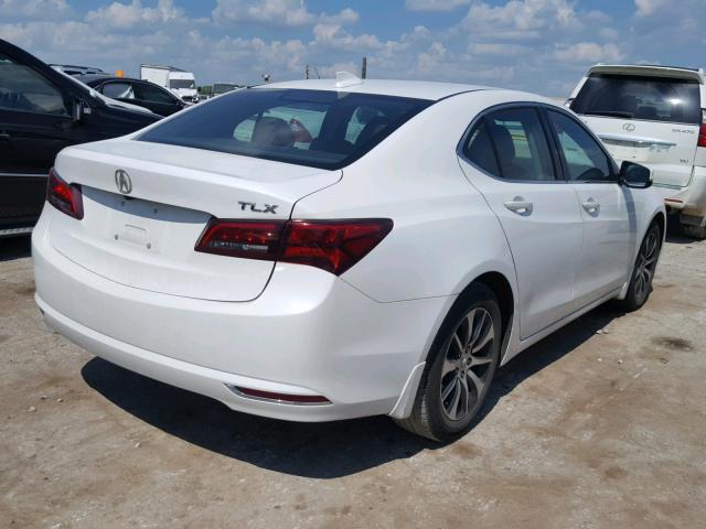 19UUB1F37FA019457 - 2015 ACURA TLX WHITE photo 4