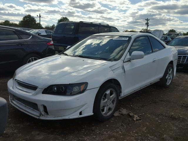 1HGCG2255XA015922 - 1999 HONDA ACCORD EX WHITE photo 2