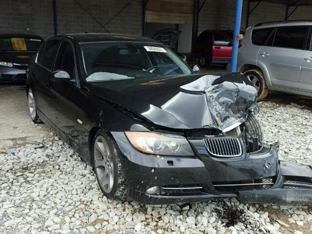 WBAVB77538NH79922 - 2008 BMW 335 I BLACK photo 1