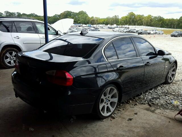 WBAVB77538NH79922 - 2008 BMW 335 I BLACK photo 4