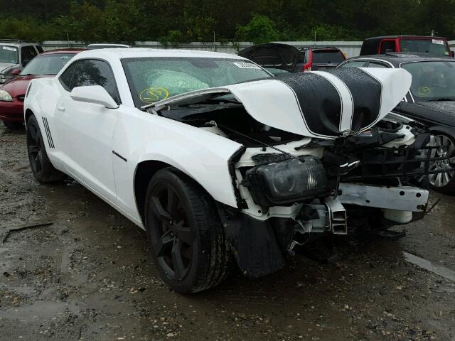 2G1FK1EJ7A9162168 - 2010 CHEVROLET CAMARO WHITE photo 1