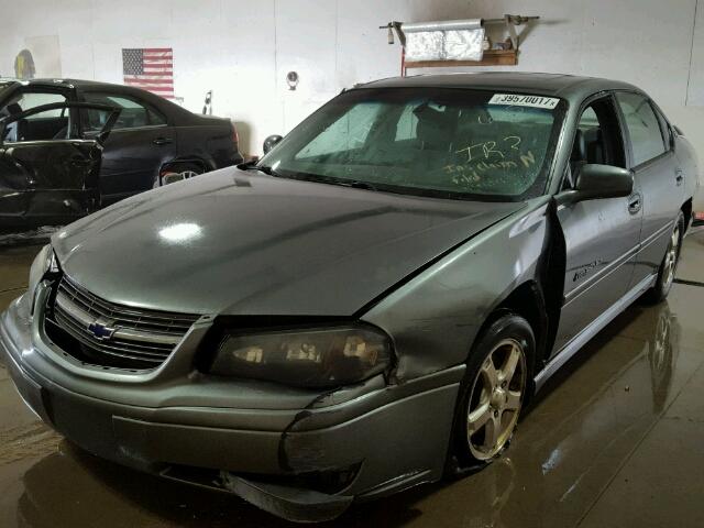 2G1WH52K549356253 - 2004 CHEVROLET IMPALA GRAY photo 2