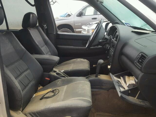 JN8DR09X32W654583 - 2002 NISSAN PATHFINDER SILVER photo 5