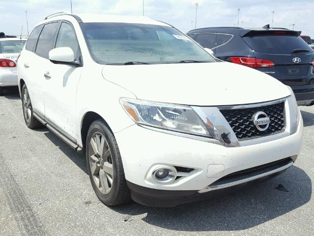 5N1AR2MM0DC622830 - 2013 NISSAN PATHFINDER WHITE photo 1