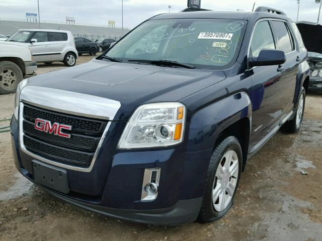 2GKALREK2F6293866 - 2015 GMC TERRAIN SL BLUE photo 2