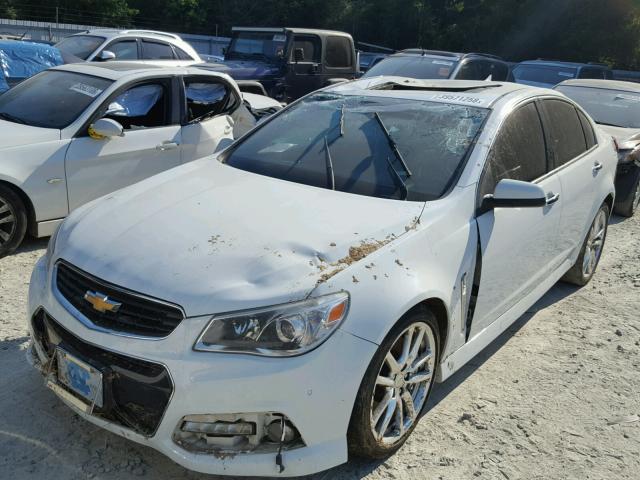 6G3F15RW5EL951668 - 2014 CHEVROLET SS WHITE photo 2