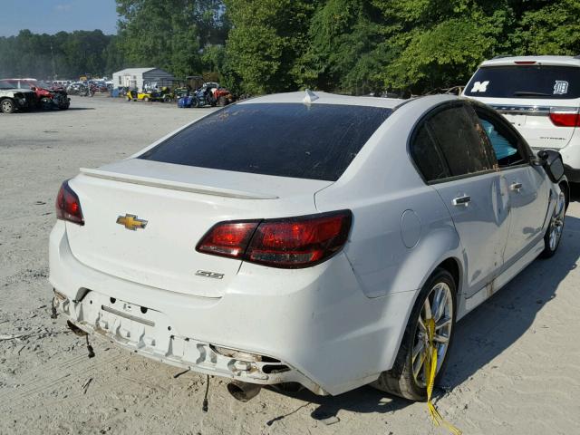 6G3F15RW5EL951668 - 2014 CHEVROLET SS WHITE photo 4