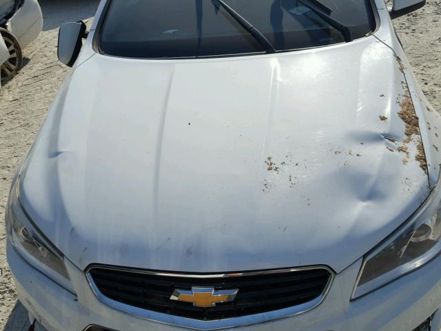 6G3F15RW5EL951668 - 2014 CHEVROLET SS WHITE photo 7