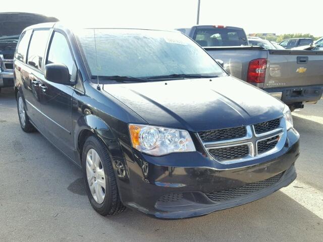 2C4RDGBG6DR795937 - 2013 DODGE GRAND CARA BLACK photo 1