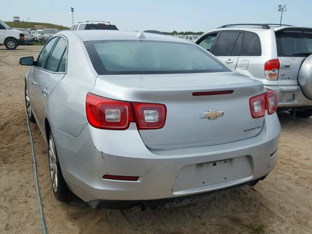 1G11H5SL5EF195561 - 2014 CHEVROLET MALIBU LTZ GRAY photo 3