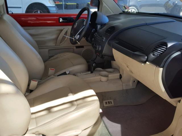 3VWCC21C6XM467937 - 1999 VOLKSWAGEN NEW BEETLE 红色 照片 5