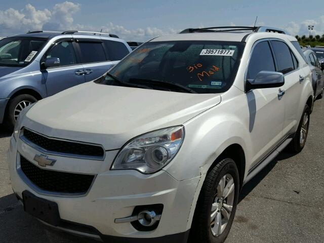 2GNALFEK9C1275147 - 2012 CHEVROLET EQUINOX LT WHITE photo 2