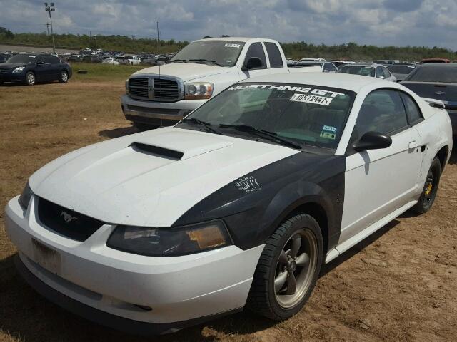 1FAFP42X13F410126 - 2003 FORD MUSTANG GT WHITE photo 2