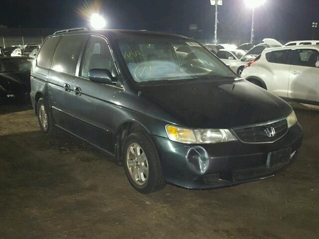 5FNRL18984B047114 - 2004 HONDA ODYSSEY GRAY photo 1