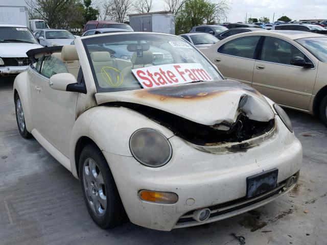 3VWCM21Y44M300612 - 2004 VOLKSWAGEN NEW BEETLE 奶油色 照片 1