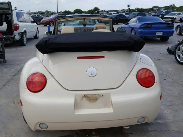 3VWCM21Y44M300612 - 2004 VOLKSWAGEN NEW BEETLE 奶油色 照片 9