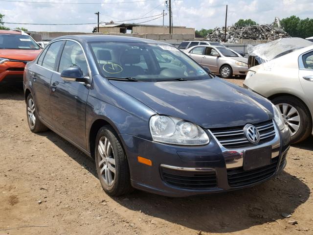 3VWSG71K55M613116 - 2005 VOLKSWAGEN NEW JETTA BLUE photo 1