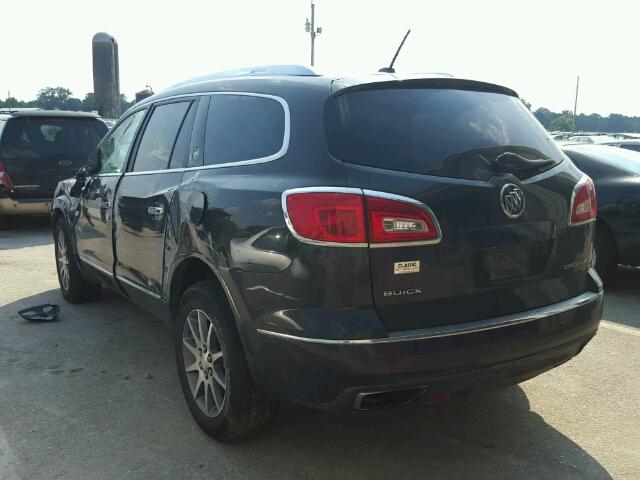 5GAKRBKDXEJ208609 - 2014 BUICK ENCLAVE გრაფიტი ფოტო 3