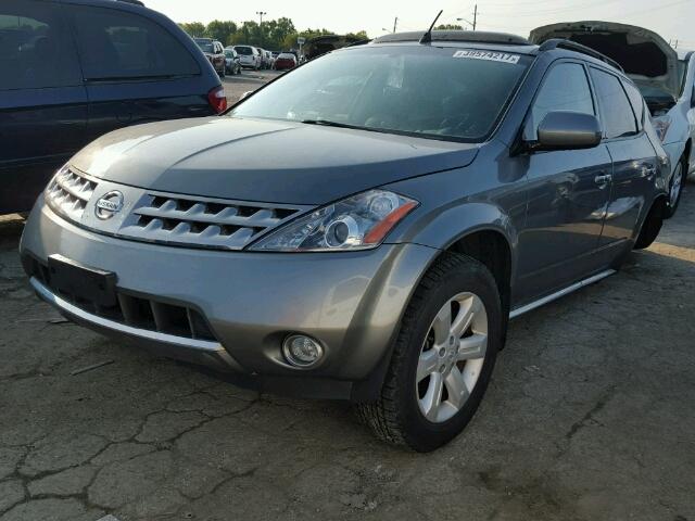 JN8AZ08T56W407024 - 2006 NISSAN MURANO GRAY photo 2