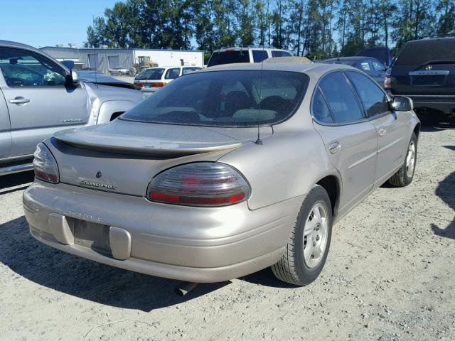 1G2WJ52M5VF309282 - 1997 PONTIAC GRAND PRIX TAN photo 4