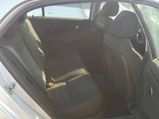 1G1ZC5E14BF389716 - 2011 CHEVROLET MALIBU 1LT SILVER photo 6
