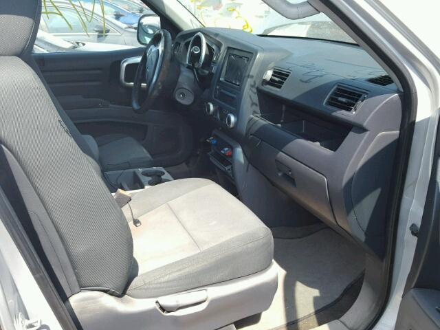 2HJYK16267H517641 - 2007 HONDA RIDGELINE SILVER photo 5