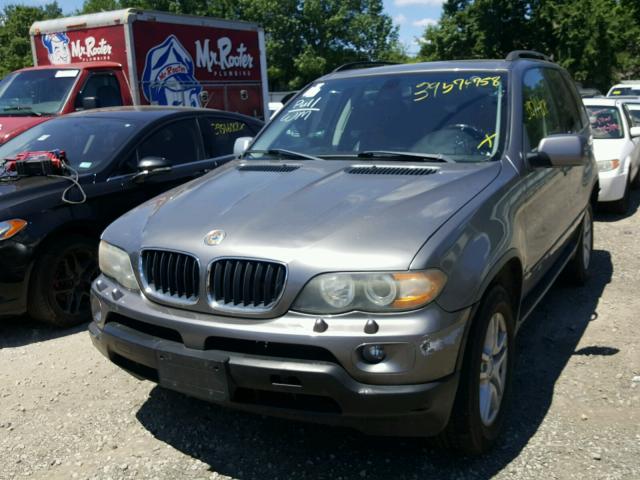 5UXFA13566LY39063 - 2006 BMW X5 3.0I GRAY photo 2