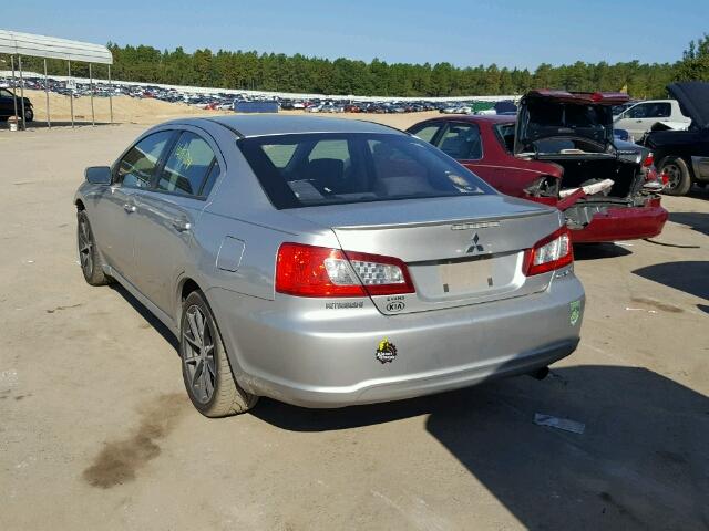 4A3AB36FX9E039638 - 2009 MITSUBISHI GALANT SILVER photo 3