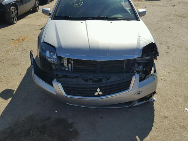 4A3AB36FX9E039638 - 2009 MITSUBISHI GALANT SILVER photo 9