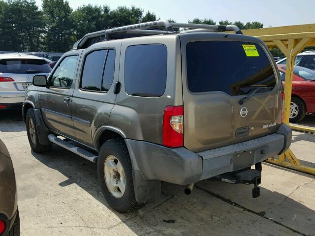 5N1ED28T22C584516 - 2002 NISSAN XTERRA XE BEIGE photo 3