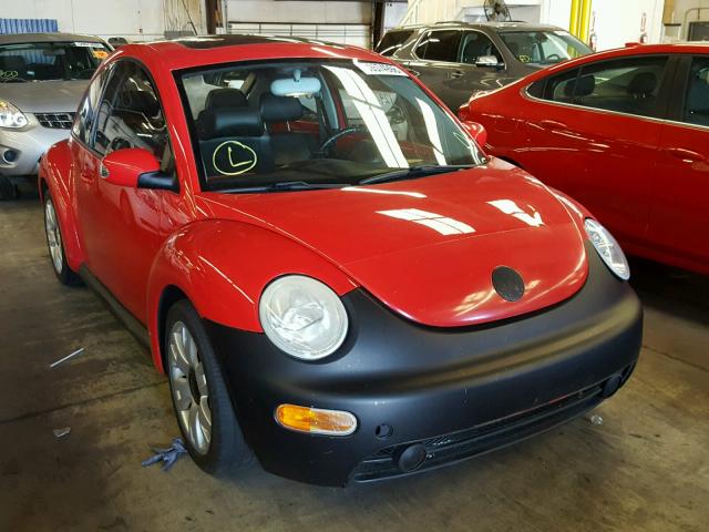 3VWCD21CX3M443972 - 2003 VOLKSWAGEN NEW BEETLE 红色 照片 1