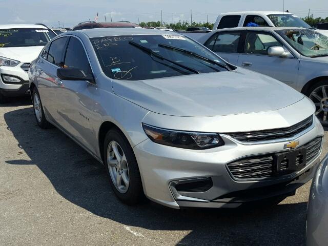 1G1ZB5ST4HF239509 - 2017 CHEVROLET MALIBU SILVER photo 1