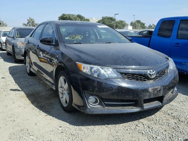 4T1BF1FK7EU762131 - 2014 TOYOTA CAMRY BLACK photo 1