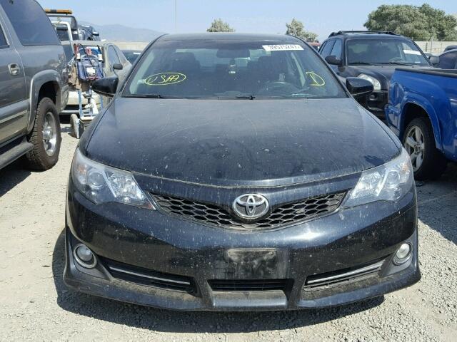 4T1BF1FK7EU762131 - 2014 TOYOTA CAMRY BLACK photo 9