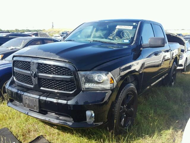 1C6RR6KT9FS512433 - 2015 RAM 1500 BLACK photo 2